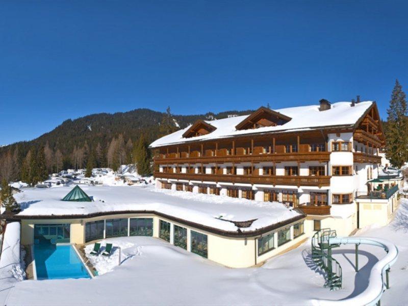 Appartementhaus Ferienanlage Zugspitzblick Ehrwald Eksteriør bilde